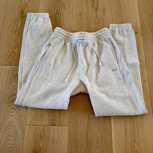 aritzia tna cozy fleece boyfriend sweatpants